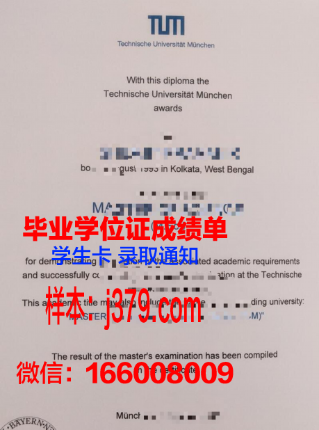 慕尼黑造型艺术学院毕业证是什么模样(德国慕尼黑造型艺术学院)