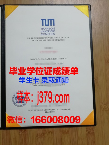 慕尼黑工业大学毕业证书图片(慕尼黑工业大学学制几年)